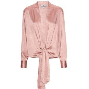 Wrap Jacket – Peach Rich Satin